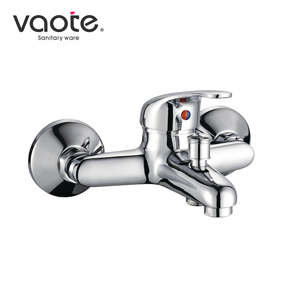Modern Bath Mixer Wall Mounted Home Bathroom Bathtub Faucet