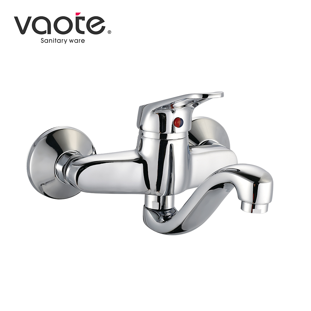 Single Handle Wall-Mounted Kitchen Mixer Faucet - Factory Outlet